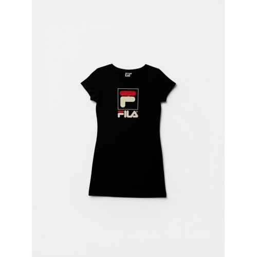 FILA BLACK LOGO DRESS M